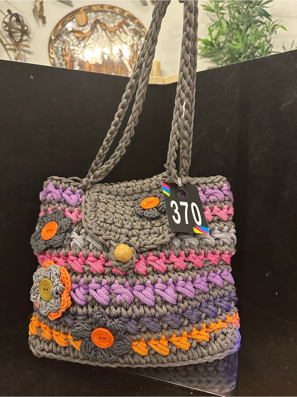 Noshin Bay Original#370 Crochet Tote Persian Highly Recognized Yarn